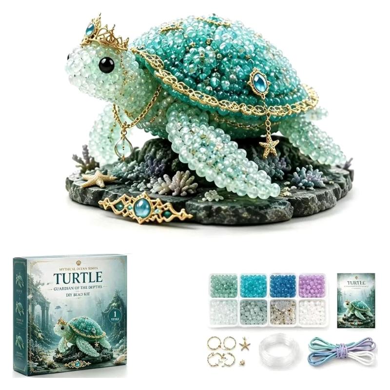 Pearls Picture Set 8 Design Option Adhesive Beaded Animal Making Set For Children Beginner Perfectly For Party Giveaways
