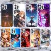 Аниме Sword Art Online SAO Мягкий чехол для телефона для iPhone 16 15 14 13 12 11 Pro Max X XR XS 7 Plus 8 + SE 16Max С рисунком Индивидуальный C
