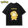 Cute Pikachu Pokémon Printed TShirt Unisex Summer Y2K Harajuku Style Loose Casual Short Sleeve Top for Street Wear