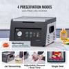 Chamber Vacuum Sealer, 380W Vacuum Pump Power, Sealing Bag Packing Machine for Wet Foods, Meat, Compact Design with 290 mm Sealing Length, Ideal