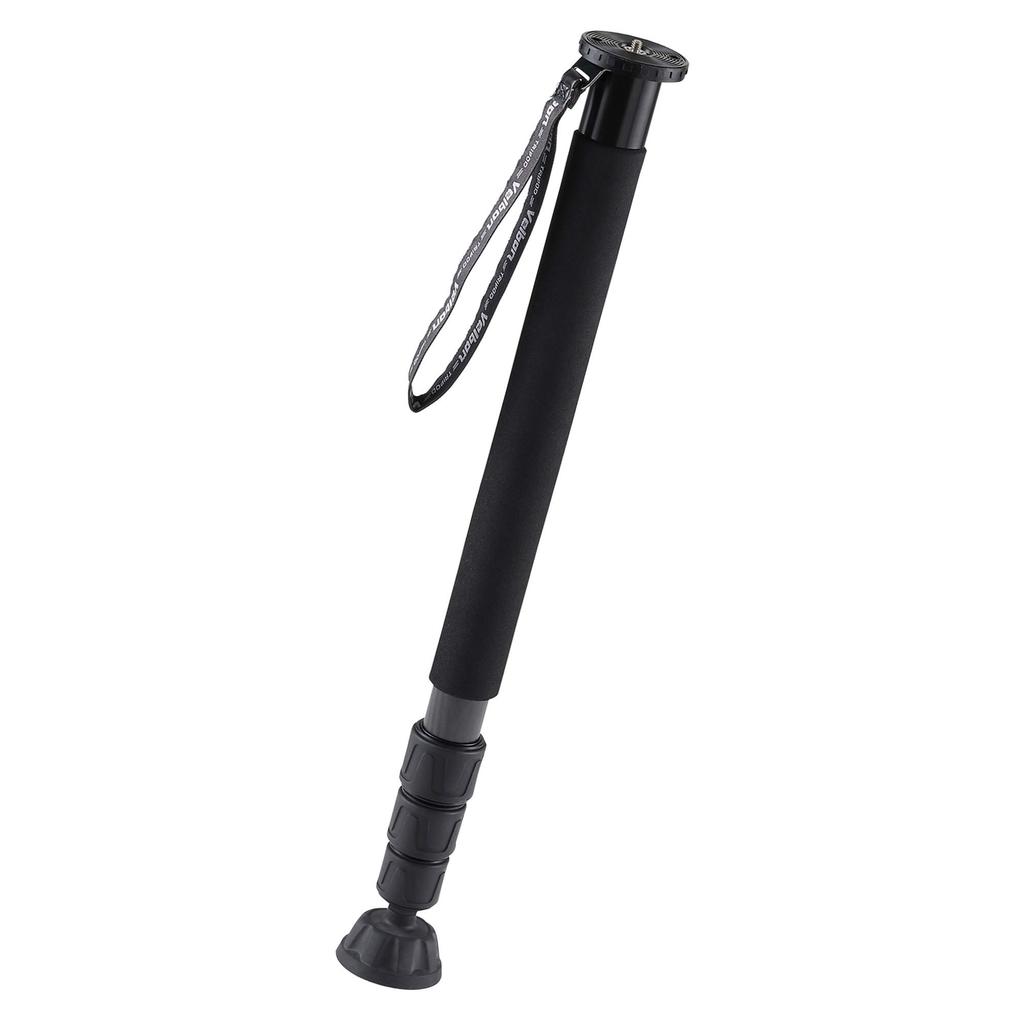Velbon Geo Pod N84 PRO Carbon Fiber Nut 36mm Leg Large Head Sold 66mm Base Carbon Fiber 500366 Monopod, 4-section, Lock, Diameter, Size, Separately,