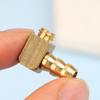 M4/M5/M6 Brass 90 Degree L Type Water Cooling Nozzle Faucet Nipple Connector For Rc Methanol/Gasoline/Brushless Electric Boat