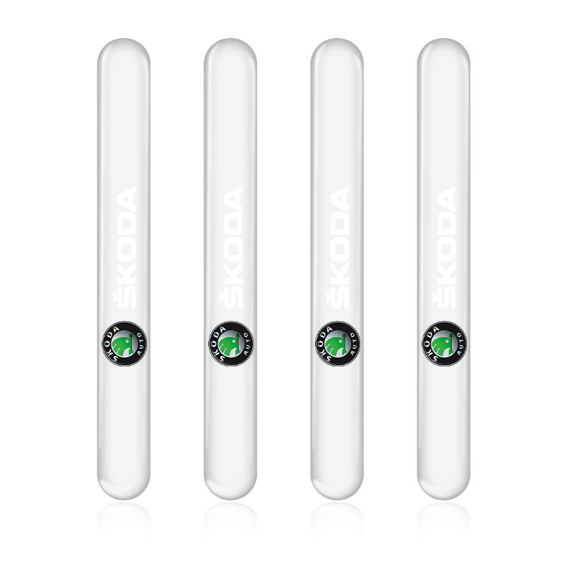 AAFO1 Car door anti-collision strip door handle protection strip For Skoda Octavia Fabia Kamiq Kapoq Kodiaq Rapid SCALA Superb