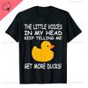 Cute Rubber Duck Lover Bird Quack Duckies Funny Ducky T-Shirt T Fashion Men Tops Shirts Casual High Quality Cotton Cotton Shirt#Color(3)