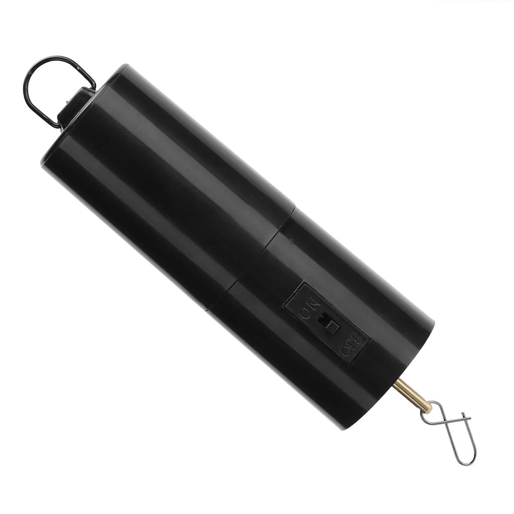 Подвесной черный вращающийся двигатель для колокольчиков, мобильный аксессуар для садового декора на батарейках