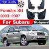 Для Subaru Forester SG 2003 ~ 2007 автомобильный брызговик 4x брызговики аксессуары для стайлинга крыльев обновление брызговик защита от брызг