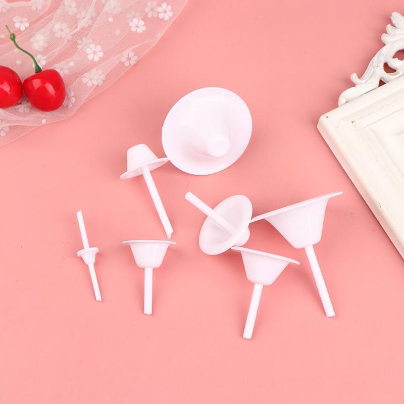 8Pcs Lily Flower Mold Cupcake Stand Icing Cream Cake Flower Needle Nail Baking Tools Cake Decorating Tool Flower Nail Receptacle
