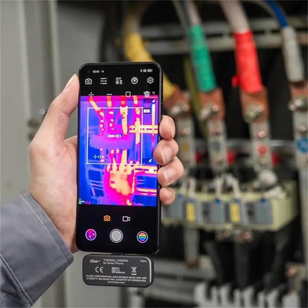 Fluke TC01A Тепловая камера для телефона Строительный тепловизор Термографический ремонт смартфонов Инфракрасный сотовый телефон Professional
