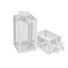 10PC Candy Case PVC Box Transparent Packing Apple Gift Packaging Santa Claus Snowman Elk Reindeer Candy Cake Wedding/Christmas