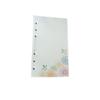 Flower Inner Refill Spiral Binder Paper 40Sheet Notebook Index Inside Page  Students