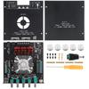 ZK-HT21 TDA7498E 2.1-канальная 160 Вт x 2 220 Вт Сабвуфер bluetooths Плата усилителя Высокая мощность Автомобильная аудиосистема DIY Динамики Регулировка высоких частот DC15-36V Стерео