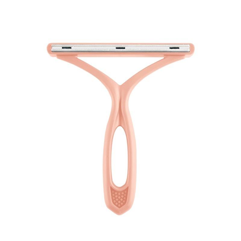 Двусторонняя ручная щетка для волос животных, скребки для удаления пыли с одежды, скребки для удаления шерсти для собак и кошек