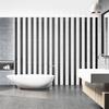 20 Pcs Acrylic Mirror Wall Stickers Mirror Wall Stickers Striped Design Art Tile Decal DIY Self Adhesive Removable and Murals for Home Decor