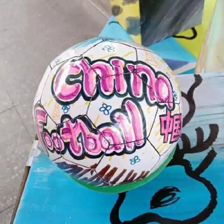 Doodles Football White Football Crafts Painting White Football Drawing Soccer Drawing Soccer Unpainted Football Model