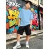 150 г Детская быстросохнущая футболка с коротким рукавом: Дышащий, Свободный, Повседневный с круглым вырезом для лета