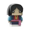 Building Block Brick Model Of Hua Mulan Series Children's Assembled Educational Doll