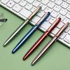 Calligraphy Metal Fountain Pen Fine Nib Signature Pen Stationery Gift Ink Pens Office Supplies