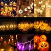Halloween Eyeball Led String Lights Indoor Atmosphere Christmas Decoration Room Battery Lights Outdoor Waterproof Outdoor