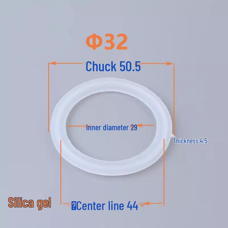 Quick Release PTFE Hygienic Clamp Gasket - Polytetrafluoroethylene Sealing Ring