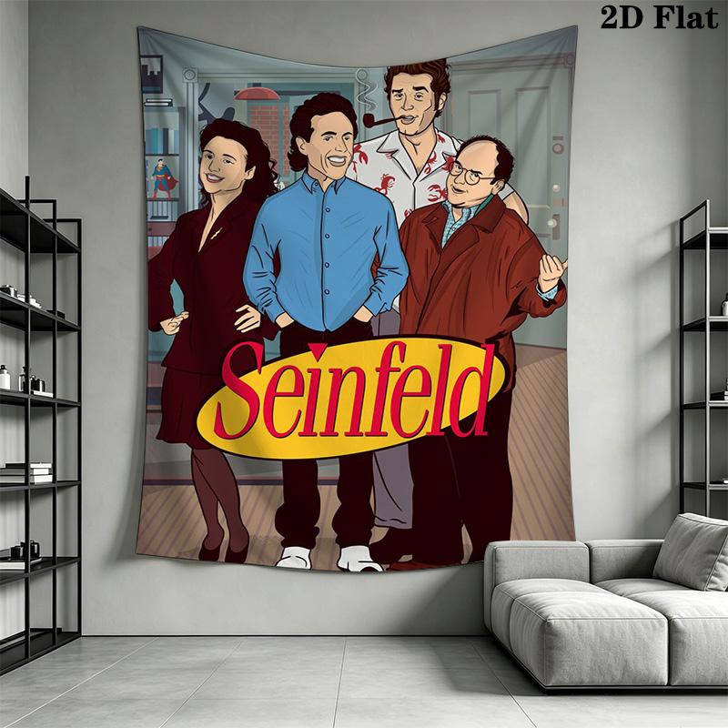 Seinfeld Pattern Home Decor Tapestry, Wall Hanging, Decorative RV Wall Cloth.SGT0917212