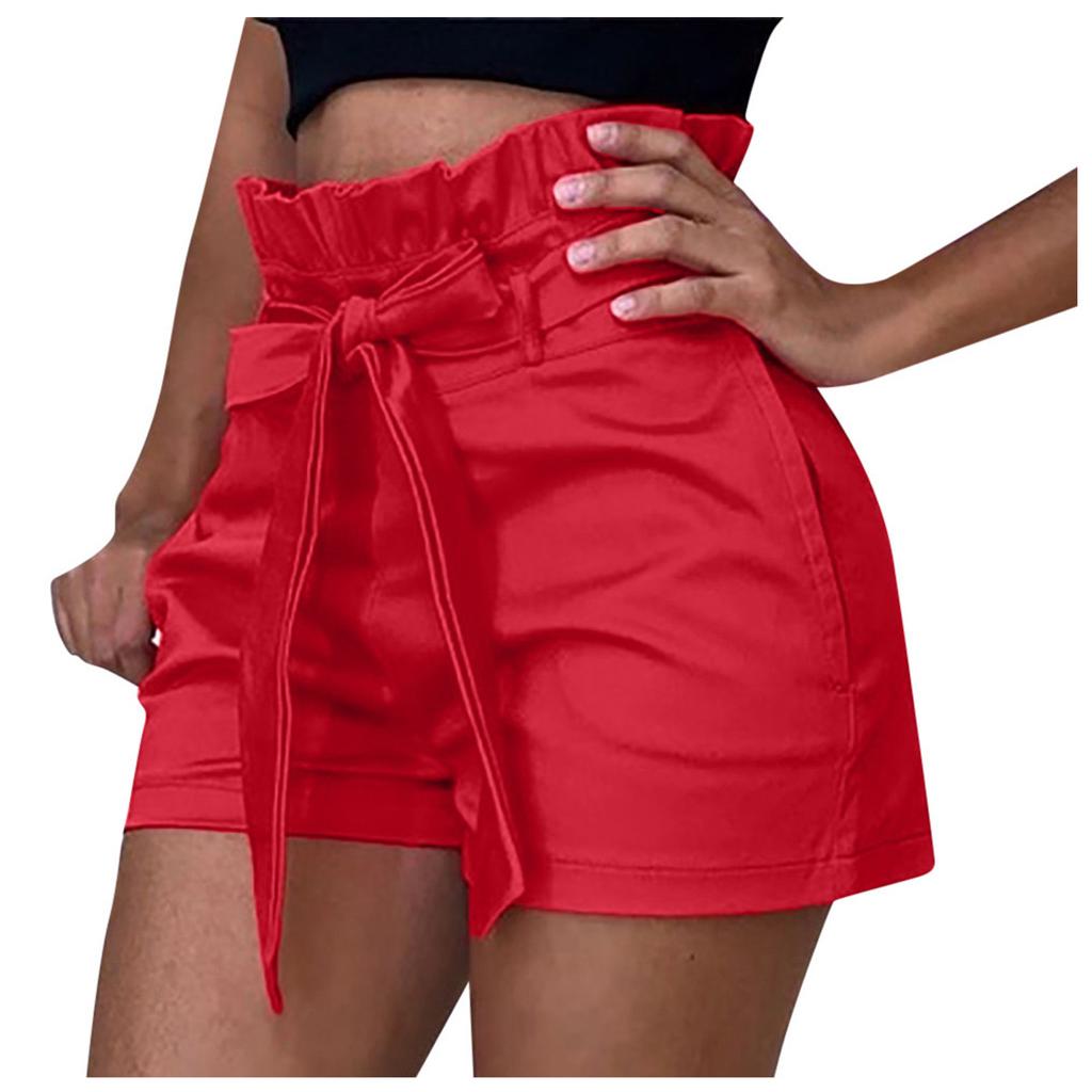 Women's Fashion Shorts Summer Sexy Pocket Wide Leg Casual Shorts