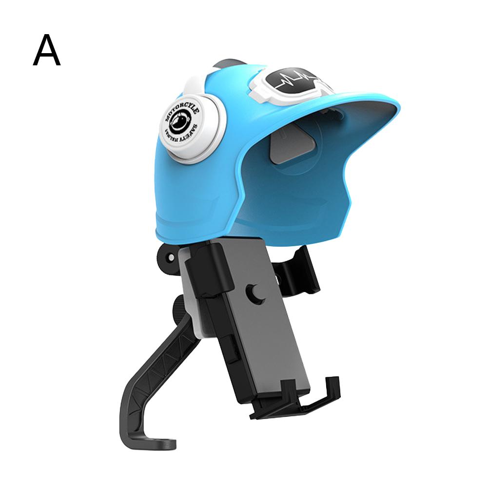 Мотоциклетный держатель для мобильного телефона, непромокаемый, милый зонтик, солнцезащитный козырек, велосипедный зеркальный зонт, кронштейн для крепления сотового телефона