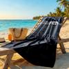 Dallas Customize Text Beach Towel Super Soft & Absorbent Ideal for Travel Outdoor Swim Pool Yoga Surf Camping Hiking Gym Gift Holiday