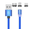 3 в 1 светодиодный магнитный кабель для быстрой зарядки USB Type C кабель магнитное зарядное устройство USB C зарядка Micro USB провод для мобильного телефона xiaomi шнур