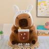 New Capybara Plush Doll: Internet Sensation Milk Tea Capybara for Children's Gift