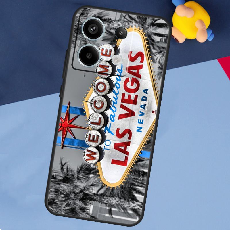 Las Vegas Casino Poker Case For Xiaomi Redmi Note 13 12 11 10 9 8 Pro 12S 11S 10S 9S 10A 9C 10C 12C 13C Back Cover