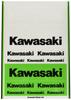 KAWASAKI Оригинальный набор наклеек Kawasaki 14 J70100161 (Аксессуары Kawasaki)