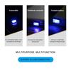 Car usb atmosphere lamp led free-to-change decorative lamp car interior foot lighting lamp car atmosphere lamp