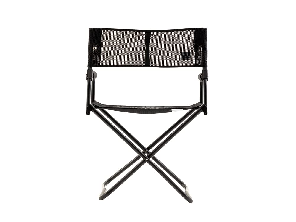 Snow Peak Складной стул FD Chair Wide Mesh FD Chair Black Outdoor Camping LV-077M-BK