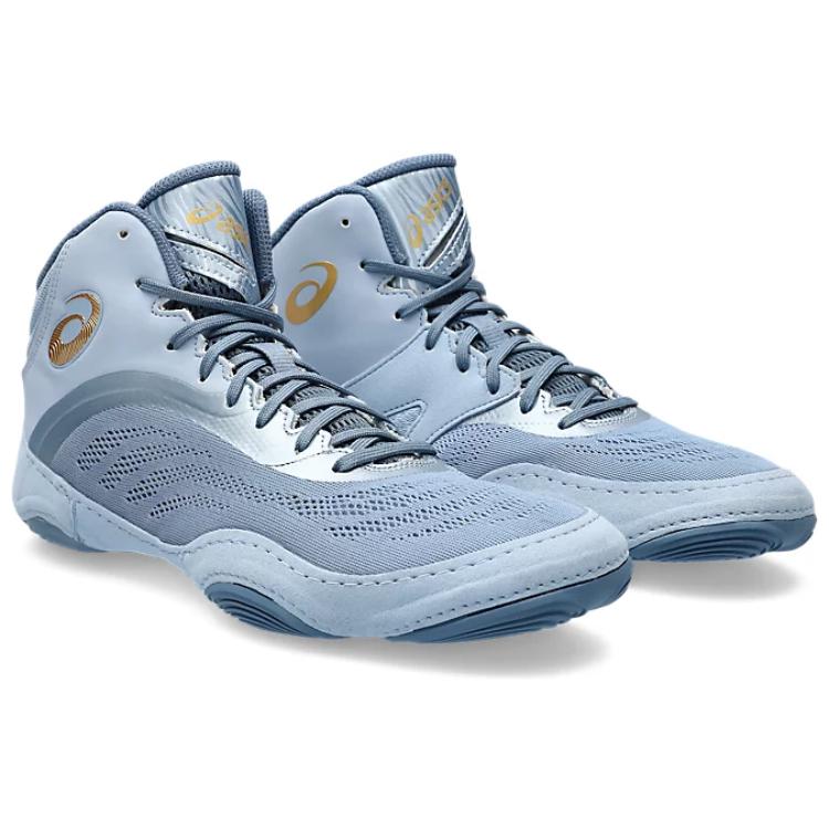 Asics Мужские кроссовки Split Elite Mist Pure Gold синие 1081A050-400