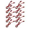 10Pcs Electrical Alligator Clip Dual Ended Alligator Clamps Test  s for Laboratories Stores Schools Homes 1m 3.3ft