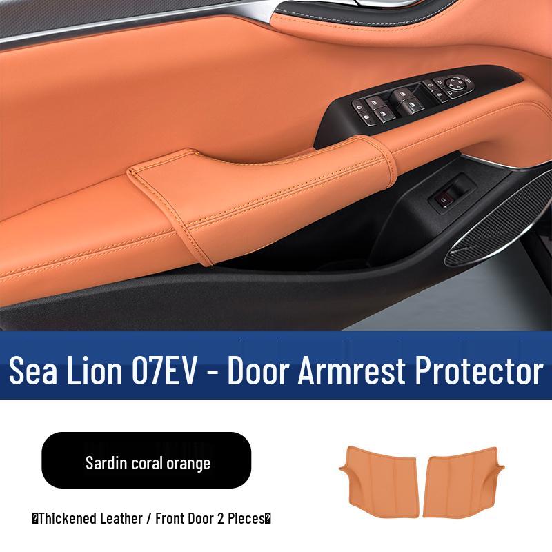 BYD Seagull 07EV Door Handle Leather Protective Cover Pad