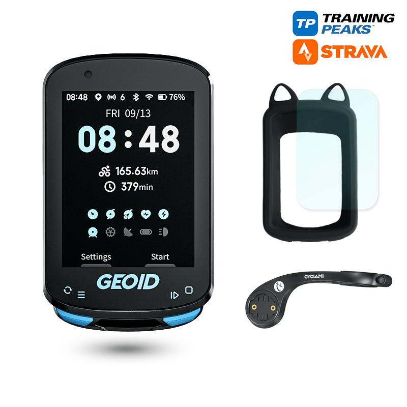GEOID CC600 Цветной Экран Велокомпьютер Умная Навигация GPS Беспроводной Велосипедный Спидометр WIFI ANT+ 11 Языков Велосипедный Одометр