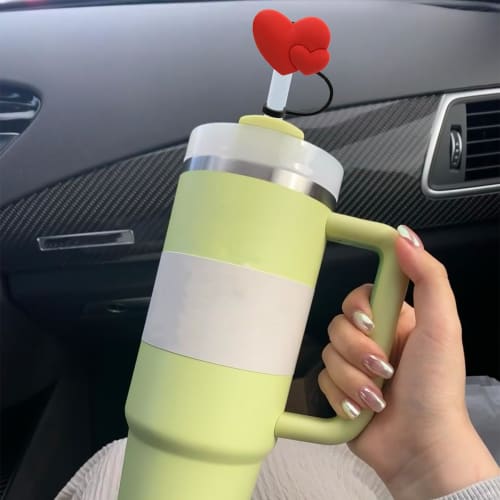 Straw Cover for Stanley 40oz & 30oz Tumblers, Straw Topper, Sports Straw Cover Cap, Stanley Cup, Baseball Straw Cover for Yeti, Boy's Birthday Gift