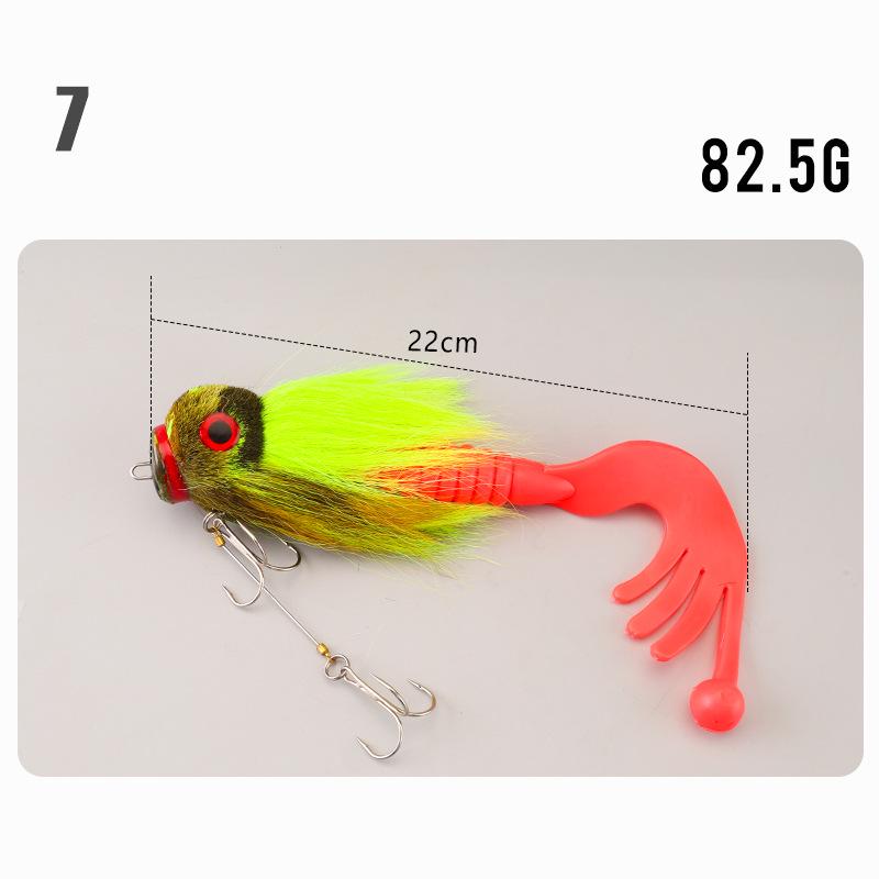 Бионическая приманка-мышь из оленьего волоса: Приманка для пресноводной и глубоководной рыбалки