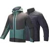 X China National Geography Outdoor Series Color Block Hooded Zipper Detachable Liner Two-Piece Set Warm Jacket Men Jacket 152446607-2
