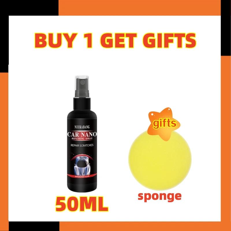 50/100/120 мл керамическое нанопокрытие для автомобиля, жидкое средство для ремонта царапин, спрей с нанокристаллическим гидрофобным слоем, полировка, уход за краской, мойка автомобиля