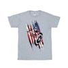 Marvel Mens Avengers Captain America Streaks T-Shirt