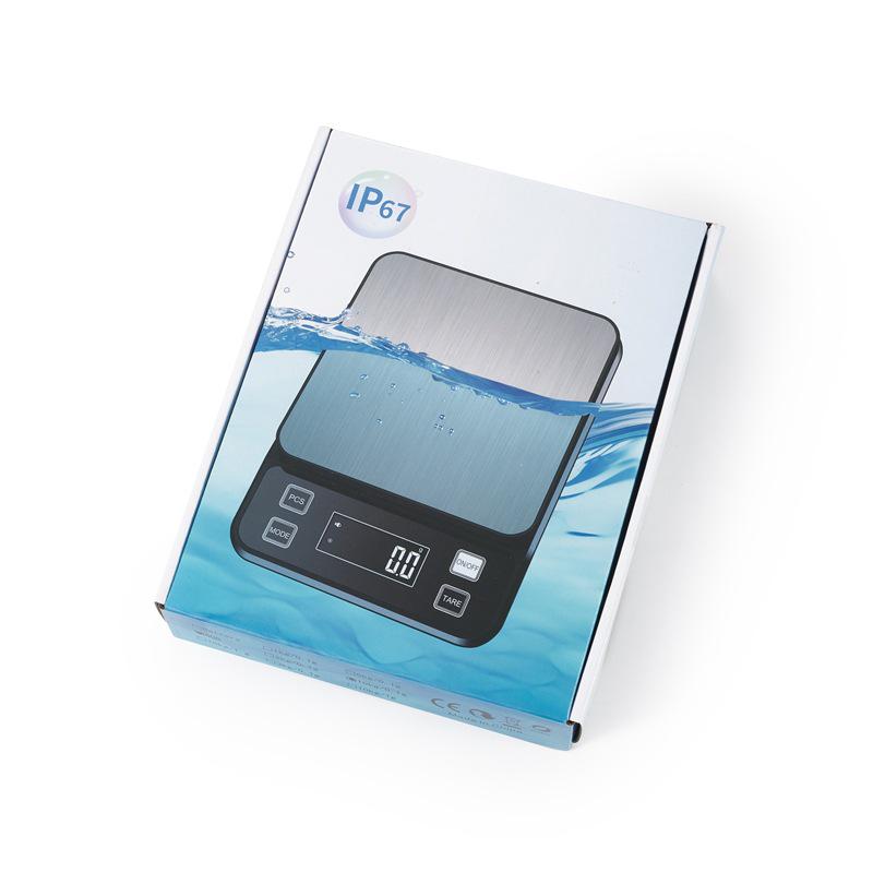 Водонепроницаемые кухонные весы IP67 высокой точности 0,1 г для выпечки и продуктов