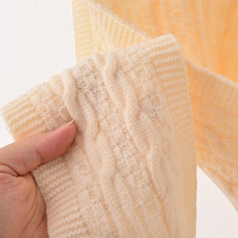 Весенне-осенняя шапка-шарф с капюшоном, вязаная шаль, женская верхняя одежда для рубашек, утолщенный осенне-зимний модный шарф на шею