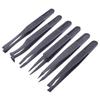 AntiStatic Carbon Fiber Tweezers Tool for Industrial Repair