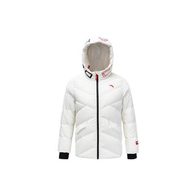 Теплая женская куртка-пуховик с капюшоном и логотипом Comprehensive Training Series, многоцветная 162247910-4