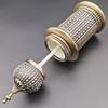 Home Retro European Toothpick Box Living Room Handpressed Metal Creative Toothpick Holder Pushtype Automatic Toothpick Box