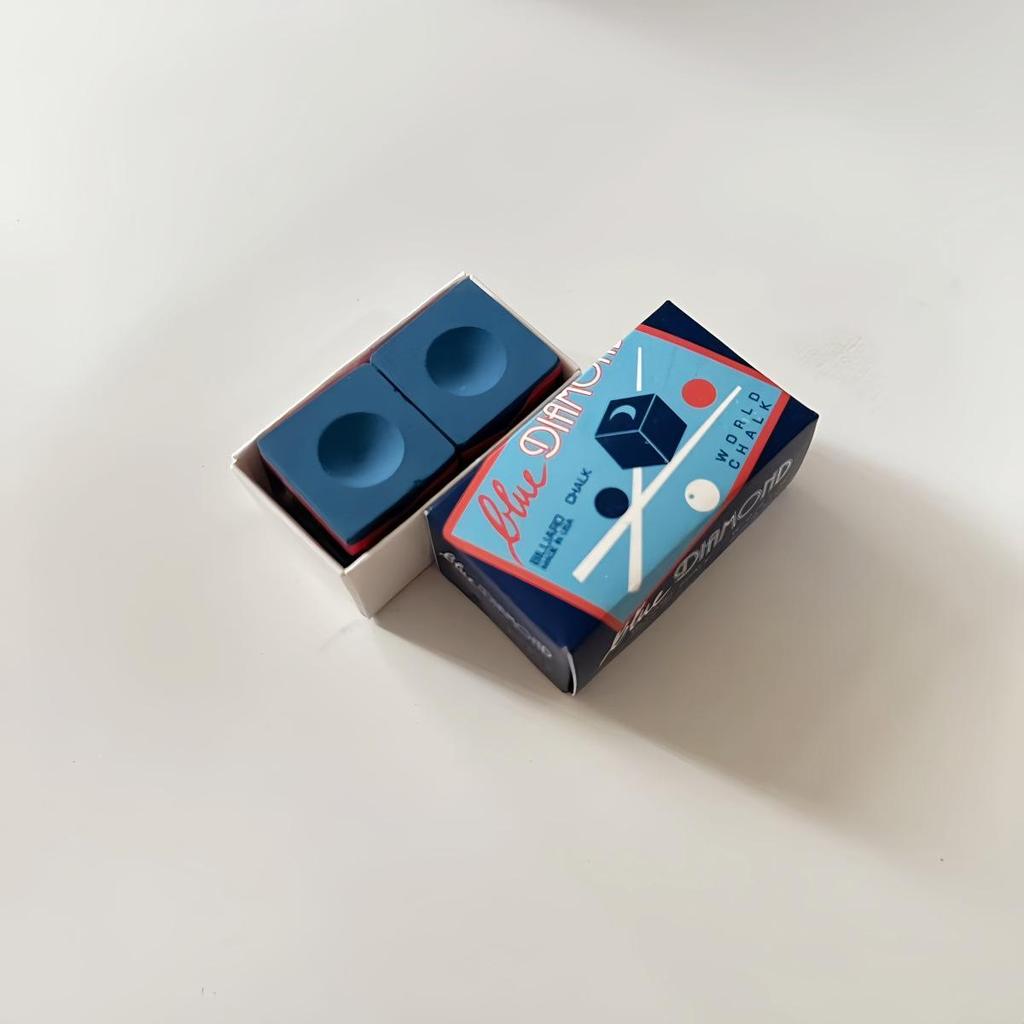 Порошок мела для бильярдного кия Blue Diamond Chocolate - Черный 8/9 Шары Аксессуары