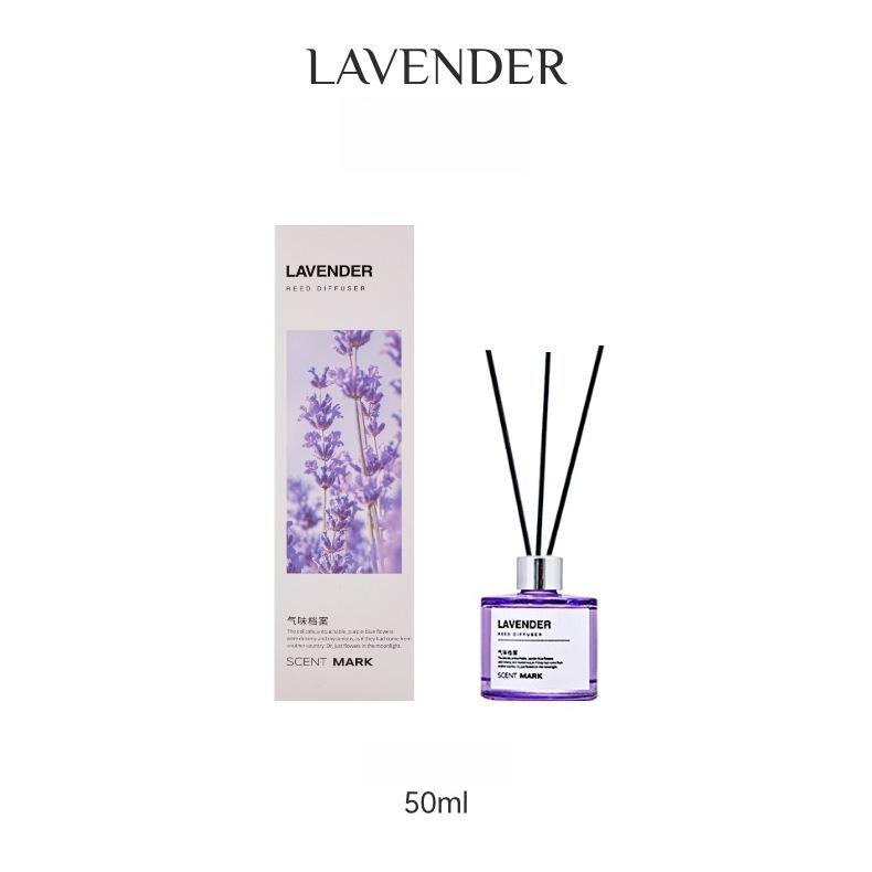 50ml Reed Diffuser Sets Rose Lavender Jasmine Essential Oil with Expanding Stick Hotel Home Aromatherapy Air Fresh Fragrance