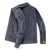 Men's Streetwear Motorcycle Corduroy Coats Bomber Jackets Men's Windbreaker Multi-pocket Cotton Cargo Parkas